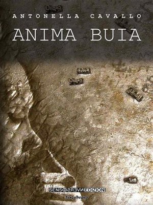 cover image of Anima buia